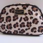 BETSEY JOHNSON LARGE LOAF COSMETIC BAG Leopard BM 18670 NEW WITH RETAIL TAG
