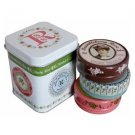 SMITH'S LUSCIOUS LAYERS OF LIP BALMS TIN 3 BALMS IN SEALED GIFT TIN