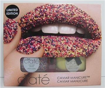 CIATE CAVIAR MANICURE SET "LEMON FIZZ" BOXED