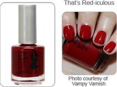 theBalm HOT TICKET NAIL POLISH "THAT'S RED-ICULOUS"