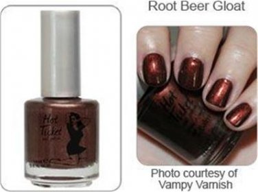 theBalm HOT TICKET NAIL POLISH "ROOTBEER GLOAT"