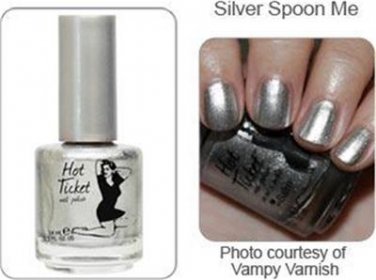 theBalm HOT TICKET NAIL POLISH "SILVER SPOON ME"