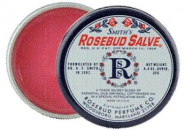 SMITH'S ROSEBUD SALVE TIN .08 OZ