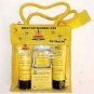 THE NAKED BEE ORANGE BLOSSOM TRAVEL KIT LOTION, SHAMPOO, SOAP, CANDLE, LIP BALM