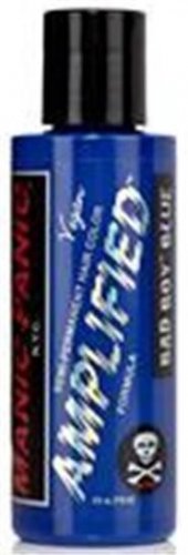 MANIC PANIC AMPLIFIED CREAM FORMULA HAIR DYE BAD BOY BLUE 4 OZ. SQUEEZE BOTTLE