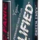 MANIC PANIC AMPLIFIED CREAM FORMULA HAIR DYE GREEN ENVY 4 OZ. SQUEEZE BOTTLE