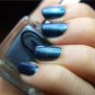 GLITTER GAL DUO CHROME NAIL POLISH 15 ML "HELL BENT BLUE"