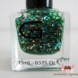 GLITTER GAL GLITTER NAIL POLISH TOP COAT REBECCA 15 ML