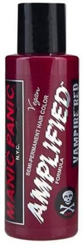 MANIC PANIC AMPLIFIED CREAM FORMULA HAIR DYE VAMPIRE RED 4 OZ. SQUEEZE BOTTLE