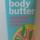 BLISS SUPER-SIZED GRAPEFRUIT & ALOE BODY BUTTER MAXIMUM MOISTURE CREAM 14 OZ