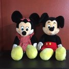 MICKEY AND MINNIE PLUSH EXTRA LARGE