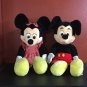 MICKEY AND MINNIE PLUSH EXTRA LARGE