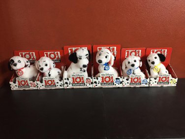 101 DALMATIANS PLUSH COLLECTION COMPLETE !