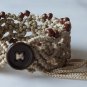 Braided bracelet with coffee pattern