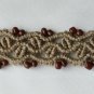 Braided bracelet with coffee pattern