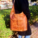 Leather Bags for Women, tote bag with zipper, Leather Bag