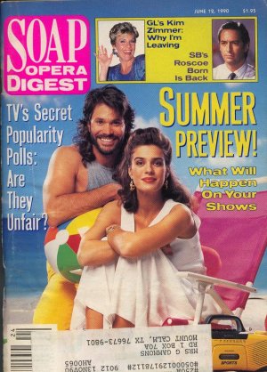 Soap Opera Digest 6 12 1990 P Reckell Kristian Alfonso