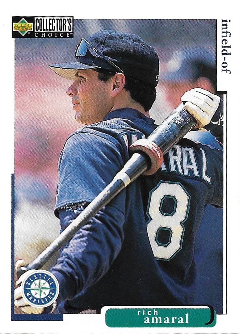 Rich Amaral 1998 Upper Deck Collector's Choice #497 Seattle Mariners Baseball Card