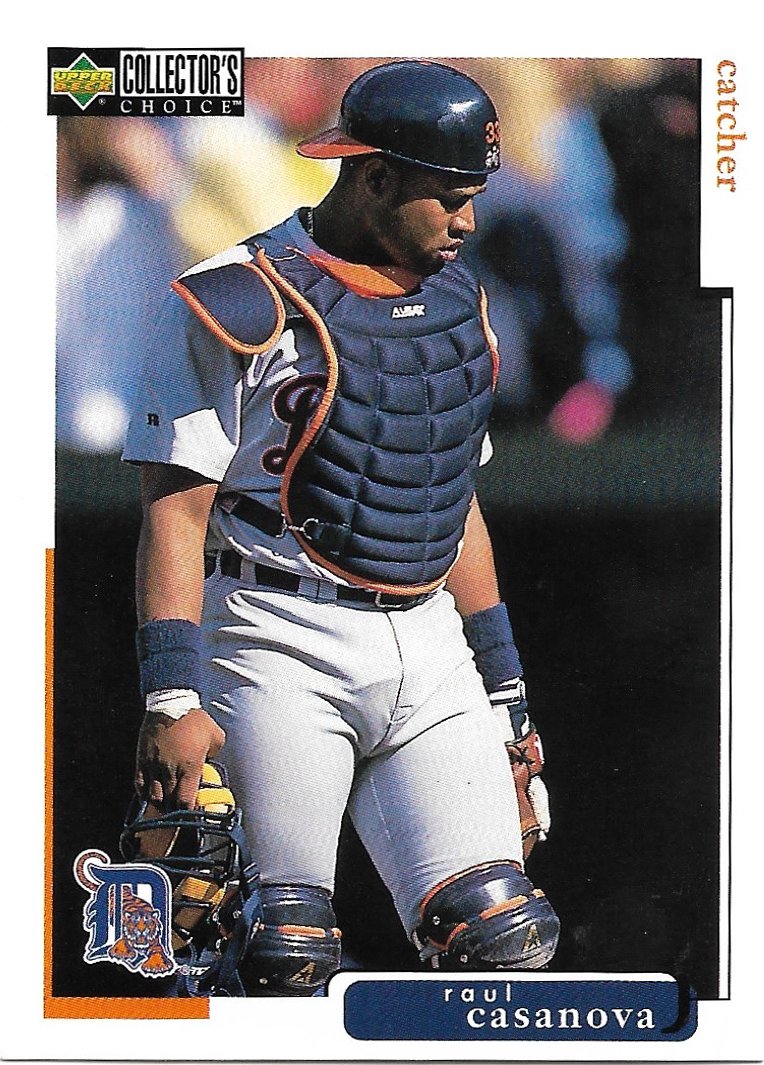 Raul Casanova 1998 Upper Deck Collector's Choice #368 Detroit Tigers Baseball Card