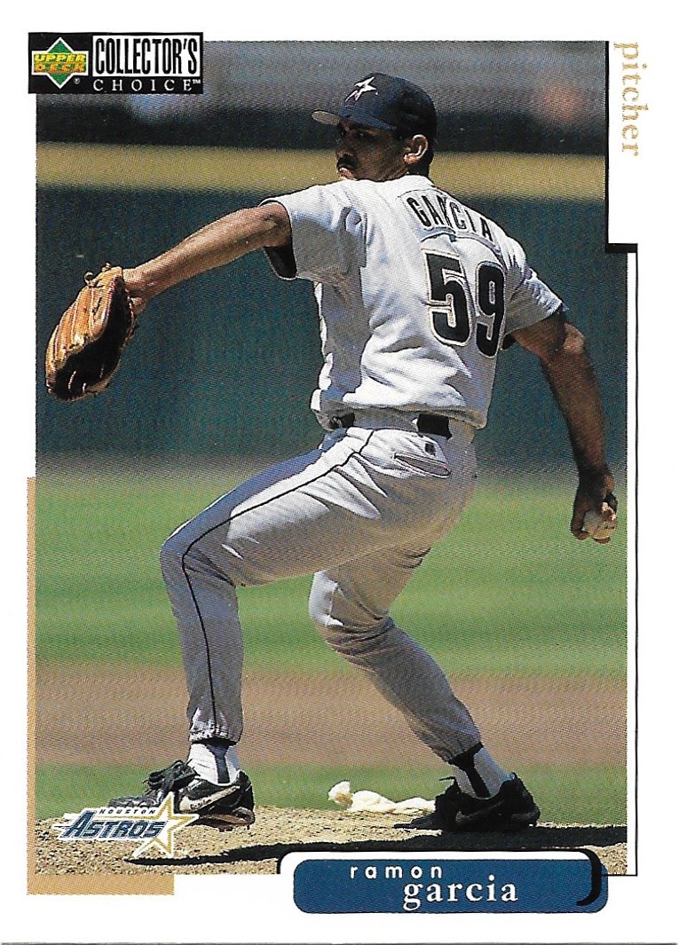 Ramon Garcia 1998 Upper Deck Collector's Choice #386 Houston Astros Baseball Card