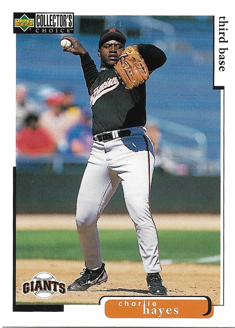 Charlie Hayes 1998 Upper Deck Collector's Choice #487 San Francisco Giants Baseball Card