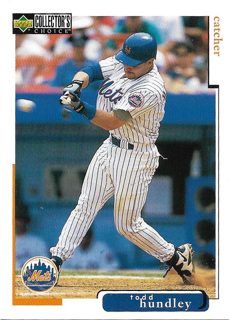 Todd Hundley 1998 Upper Deck Collector's Choice #440 New York Mets Baseball Card