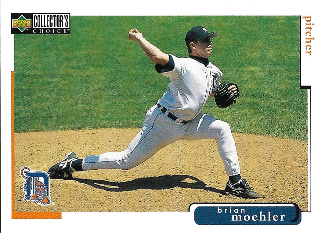 Brian Moehler 1998 Upper Deck Collector's Choice #372 Detroit Tigers Baseball Card