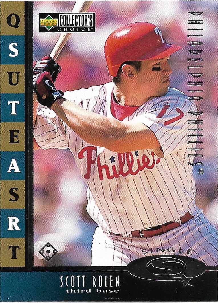 Scott Rolen 1998 Upper Deck Collector's Choice Starquest #SQ24 Philadelphia Phillies Baseball Card
