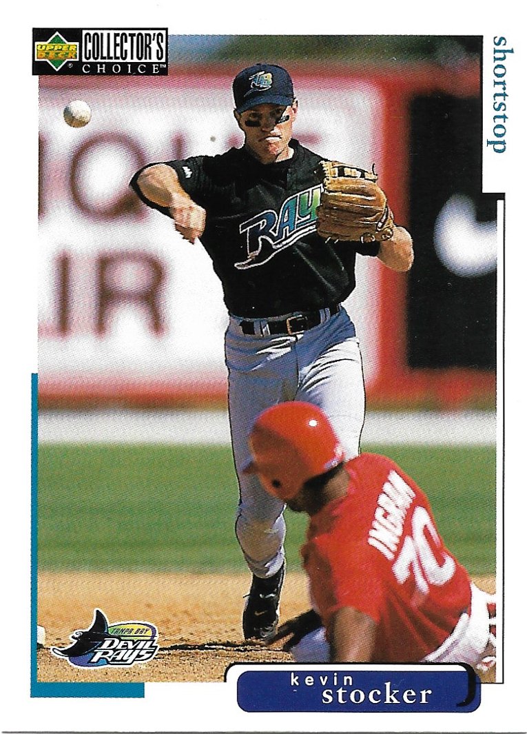 Kevin Stocker 1998 Upper Deck Collector's Choice #513 Tampa Bay Devil Rays Baseball Card