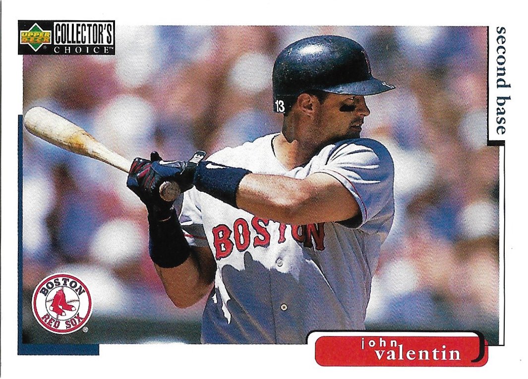 John Valentin 1998 Upper Deck Collector's Choice #326 Boston Red Sox Baseball Card