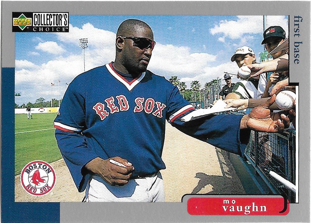Mo Vaughn 1998 Upper Deck Collector's Choice #320 Boston Red Sox Baseball Card