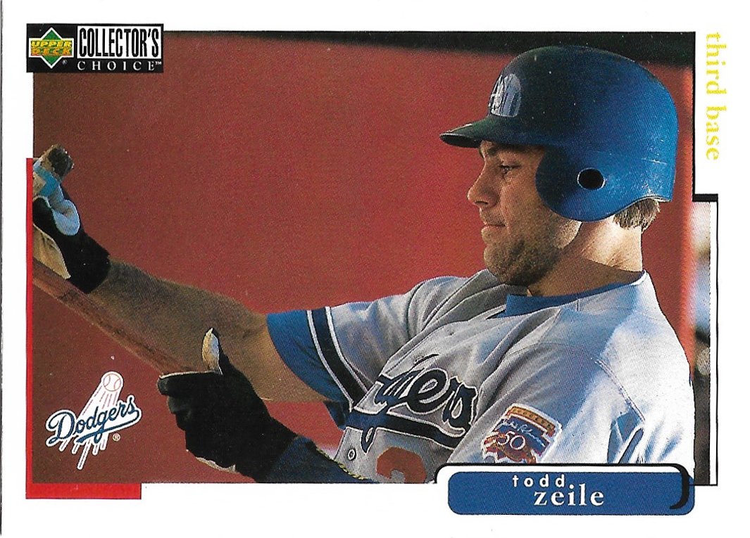Todd Zeile 1998 Upper Deck Collector's Choice #396 Los Angeles Dodgers Baseball Card