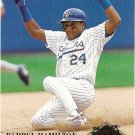 Darryl Hamilton 1994 Fleer Ultra #74 Milwaukee Brewers Baseball Card