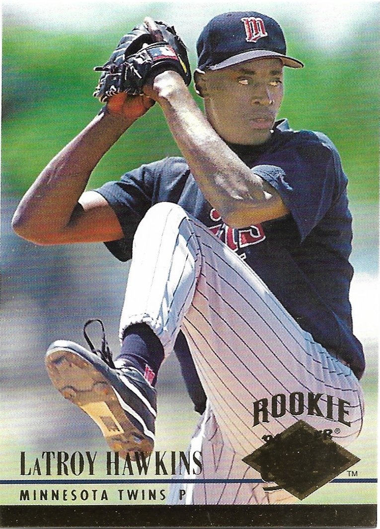 LaTroy Hawkins 1994 Fleer Ultra #389 Minnesota Twins Baseball Card