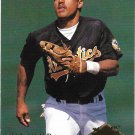 Stan Javier 1994 Fleer Ultra #409 Oakland Athletics Baseball Card