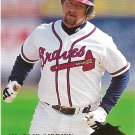 Charlie O'Brien 1994 Fleer Ultra #448 Atlanta Braves Baseball Card