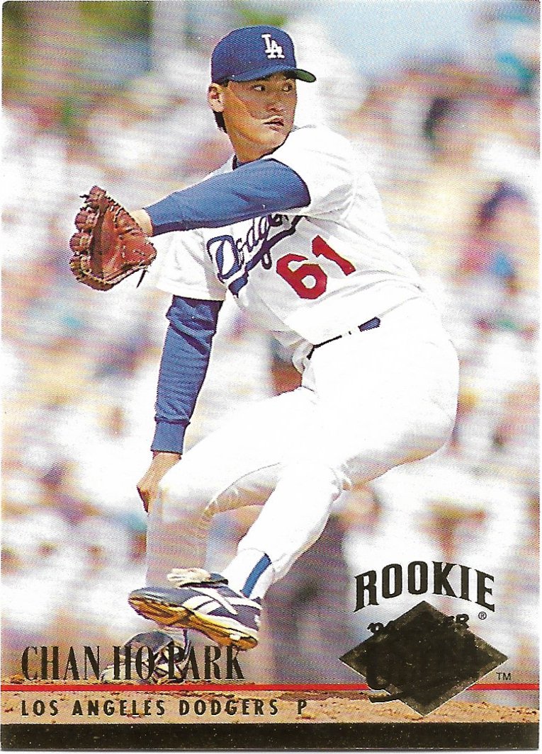 Chan Ho Park 1994 Fleer Ultra #520 Los Angeles Dodgers Baseball Card