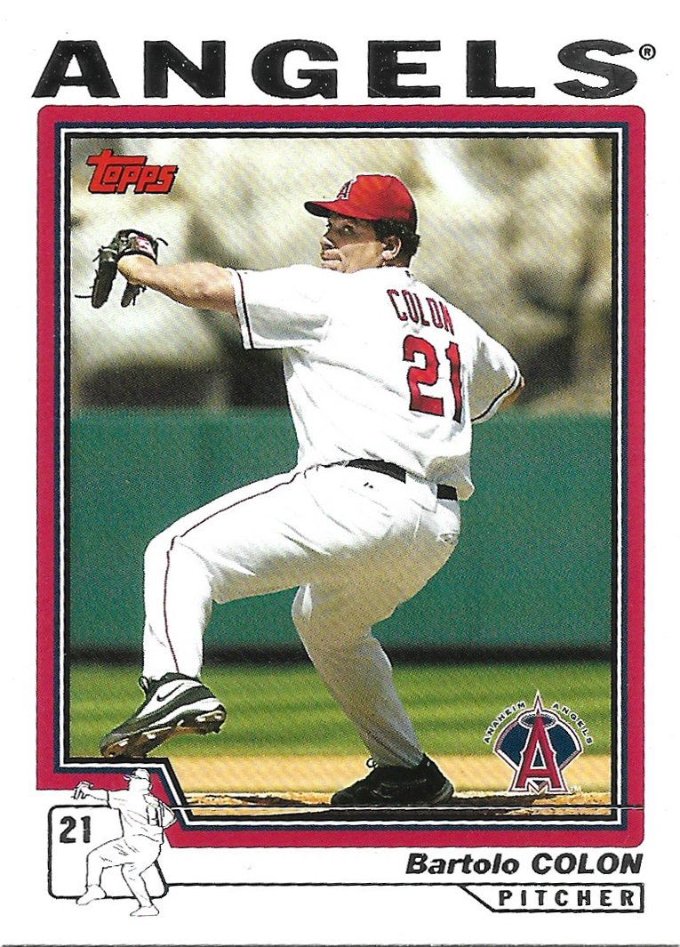 Bartolo Colon 2004 Topps Traded & Rookies #T30 Anaheim Angels Baseball Card