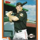 Brian Dallimore 2004 Topps Traded & Rookies #T112 San Francisco Giants Baseball Card