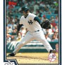 Tom Gordon 2004 Topps Traded & Rookies #T56 New York Yankees Baseball Card
