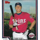Luke Hughes 2004 Topps Traded & Rookies #T153 Minnesota Twins Baseball Card