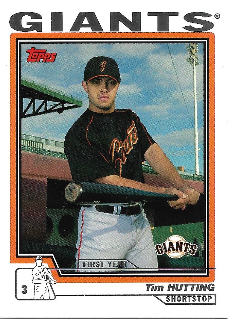 Tim Hutting 2004 Topps Traded & Rookies #T125 San Francisco Giants Baseball Card