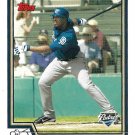 Terrence Long 2004 Topps Traded & Rookies #T16 San Diego Padres Baseball Card