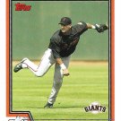 Dustin Mohr 2004 Topps Traded & Rookies #T34 San Francisco Giants Baseball Card
