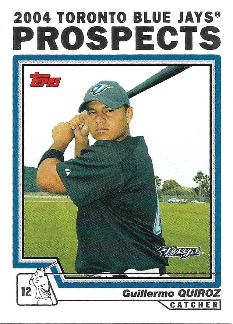Guillermo Quiroz 2004 Topps Traded & Rookies #T102 Toronto Blue Jays Baseball Card