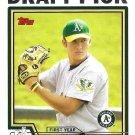 Huston Street 2004 Topps Traded & Rookies #T86 Oakland Athletics Baseball Card