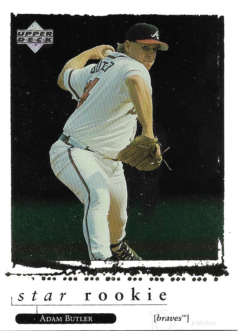 Adam Butler 1998 Upper Deck #571 Atlanta Braves Baseball Card