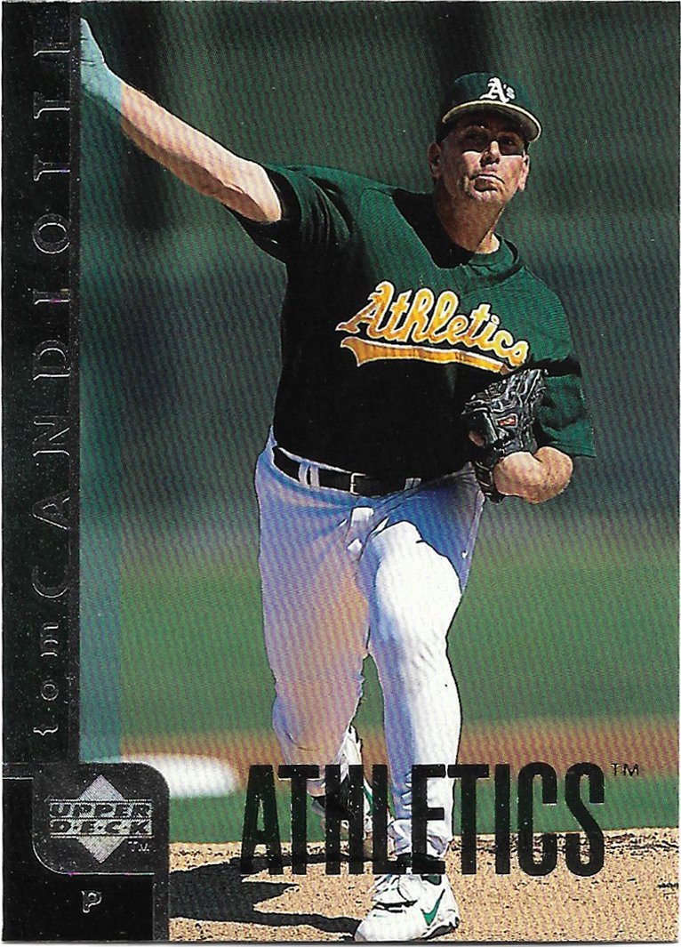 Tom Candiotti 1998 Upper Deck #709 Oakland Athletics Baseball Card