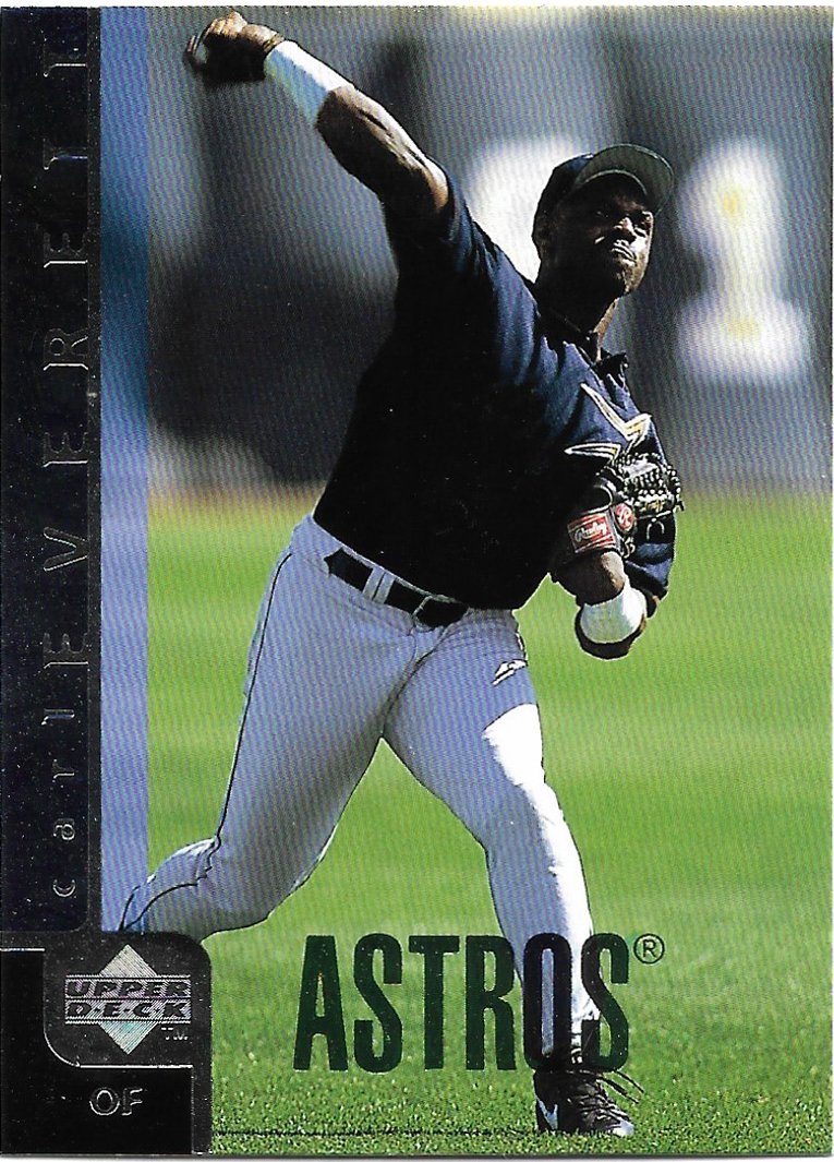 Carl Everett 1998 Upper Deck #684 Houston Astros Baseball Card