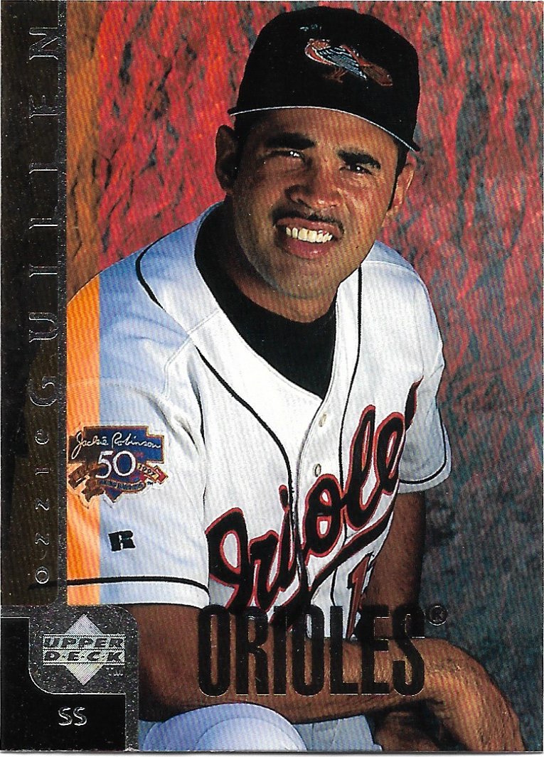 Ozzie Guillen 1998 Upper Deck #652 Baltimore Orioles Baseball Card